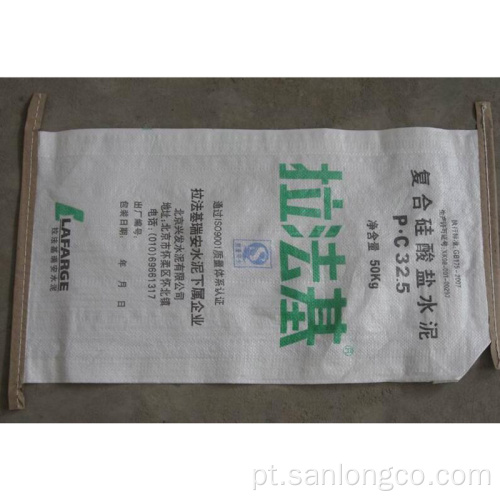 Máquina de embalagem de saco de cimento tecido PP